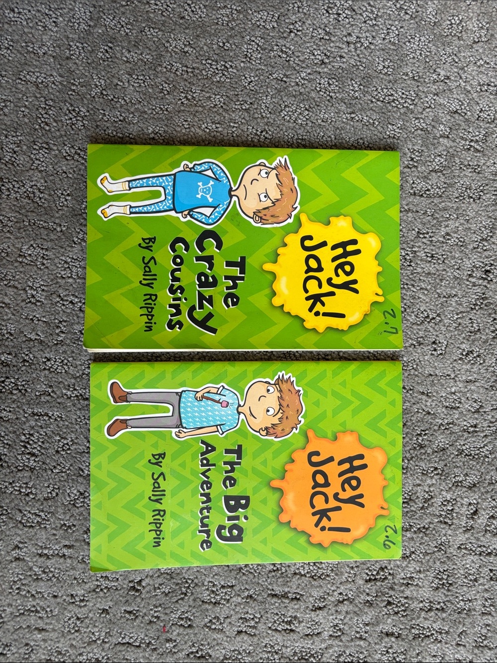 Hey Jack! Green Kids Book Set - The Crazy Cousins & The Big Adventure